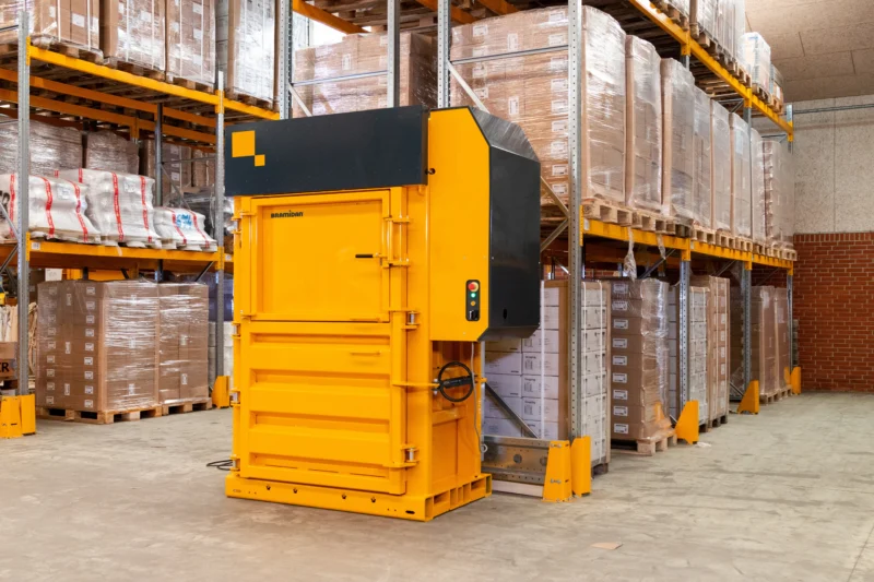 X50 baler in warehouse